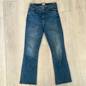 Mother The Hustler Ankle Fray Jeans